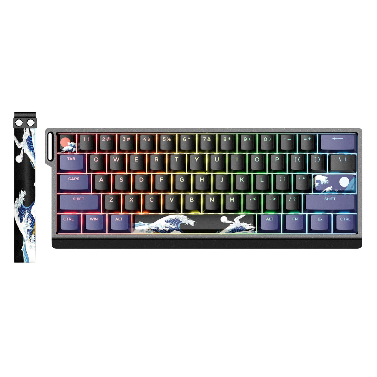 XVX H61 60% Aluminum RGB Wired Mechanical Keyboard