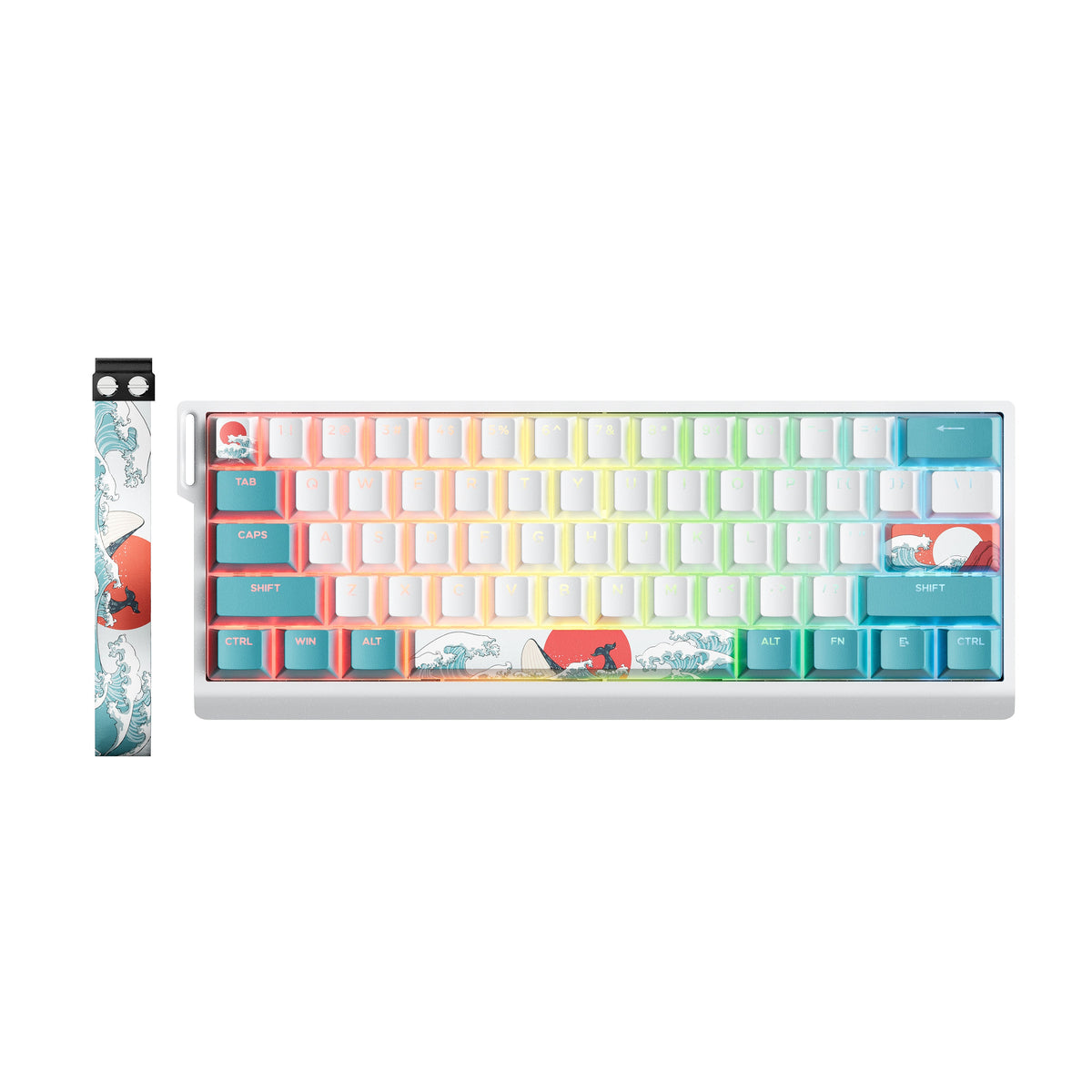 XVX H61 60% Aluminum RGB Wired Mechanical Keyboard